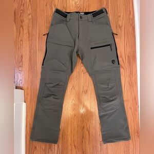 NWOT Born Primitive Tactical Frontier Pant Size 32 Short Outdoor Gray